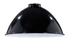 Dome Shade - Black - 10"